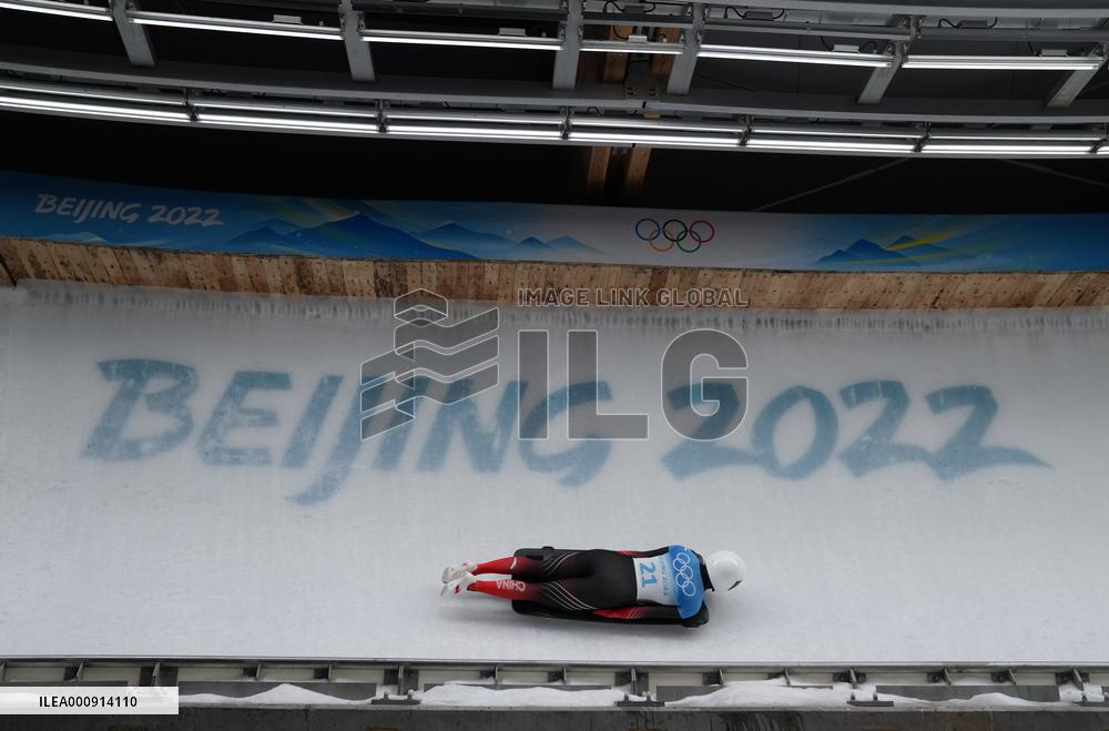 (BEIJING2022)CHINA-BEIJING-OLYMPIC WINTER GAMES-SKELETON-WOMEN HEAT (CN)