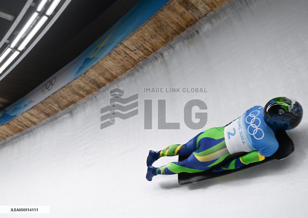 (BEIJING2022)CHINA-BEIJING-OLYMPIC WINTER GAMES-SKELETON-WOMEN HEAT (CN)