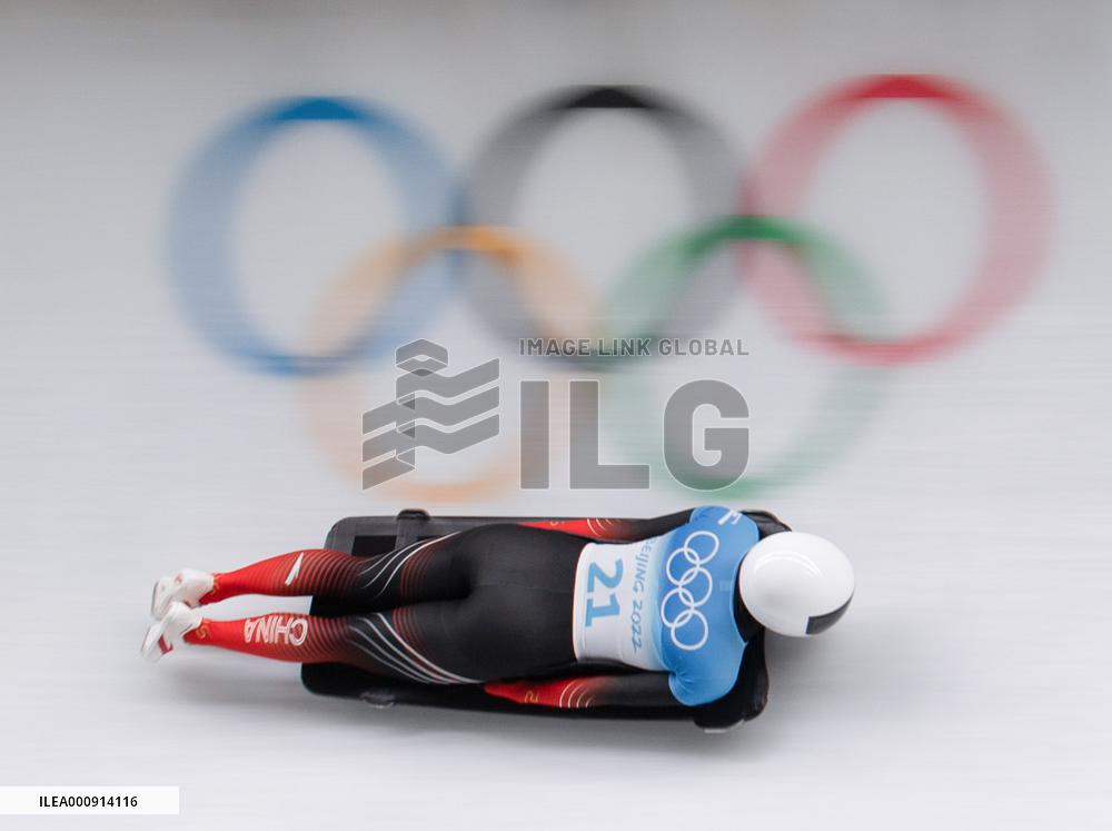 (BEIJING2022)CHINA-BEIJING-OLYMPIC WINTER GAMES-SKELETON-WOMEN HEAT (CN)
