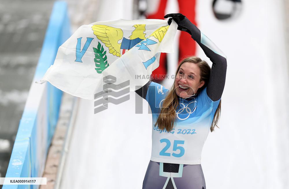 (BEIJING2022)CHINA-BEIJING-OLYMPIC WINTER GAMES-SKELETON-WOMEN HEAT (CN)
