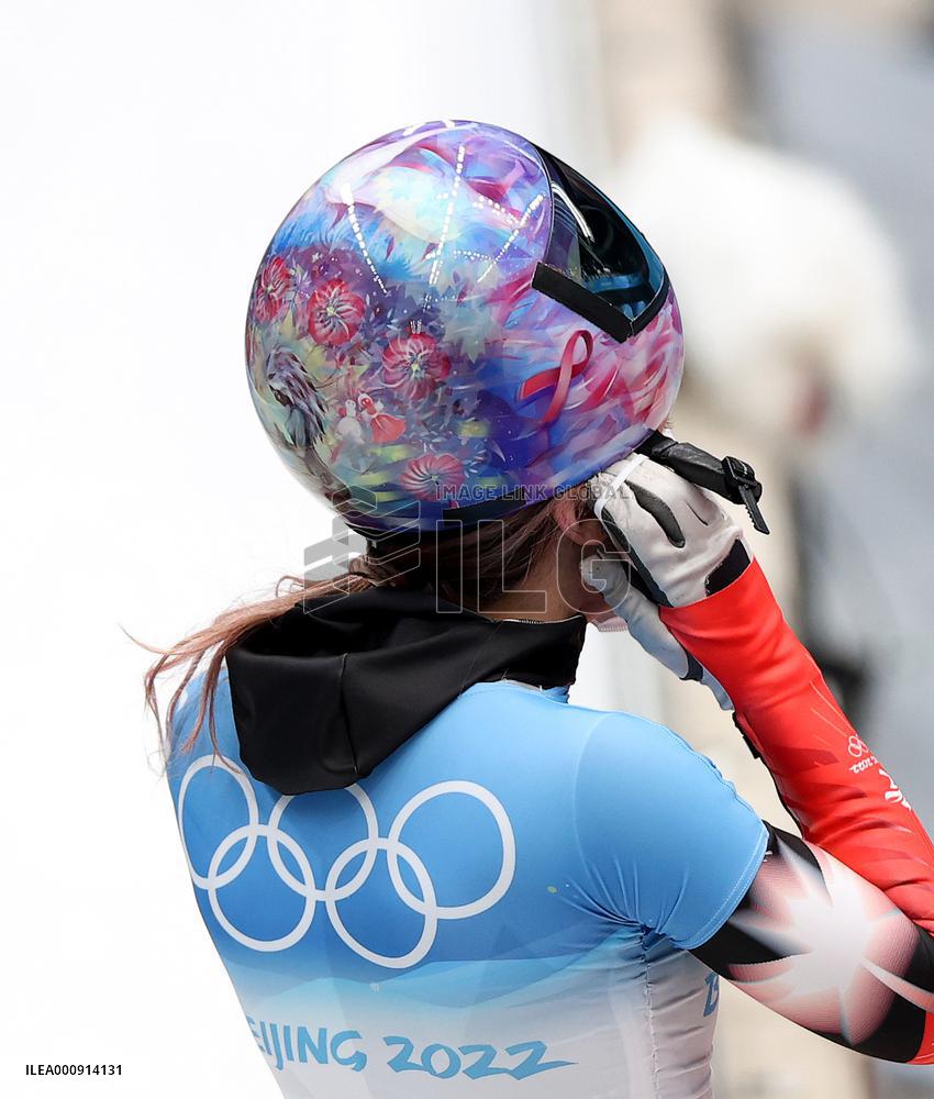 (BEIJING2022)CHINA-BEIJING-OLYMPIC WINTER GAMES-SKELETON-WOMEN HEAT (CN)