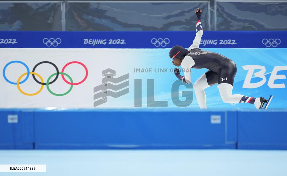 (BEIJING2022)CHINA-BEIJING-OLYMPIC WINTER GAMES-SPEED SKATING-WOMEN'S 500M (CN)