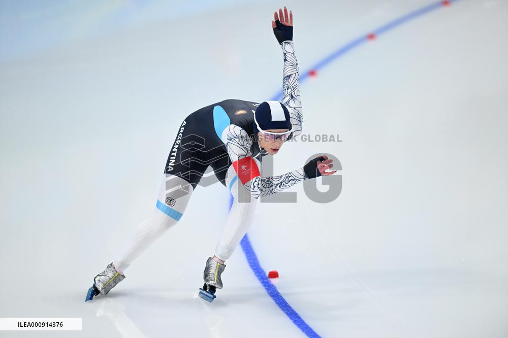 (BEIJING2022)CHINA-BEIJING-OLYMPIC WINTER GAMES-SPEED SKATING-WOMEN'S 500M (CN)