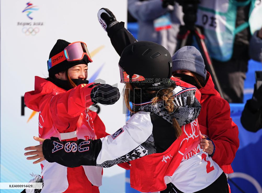 (BEIJING2022)CHINA-ZHANGJIAKOU-OLYMPIC WINTER GAMES-WOMEN'S SNOWBOARD HALFPIPE-FINAL (CN)