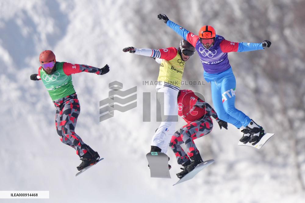 (BEIJING2022)CHINA-ZHANGJIAKOU-OLYMPIC WINTER GAMES-MEN'S SNOWBOARD (CN)
