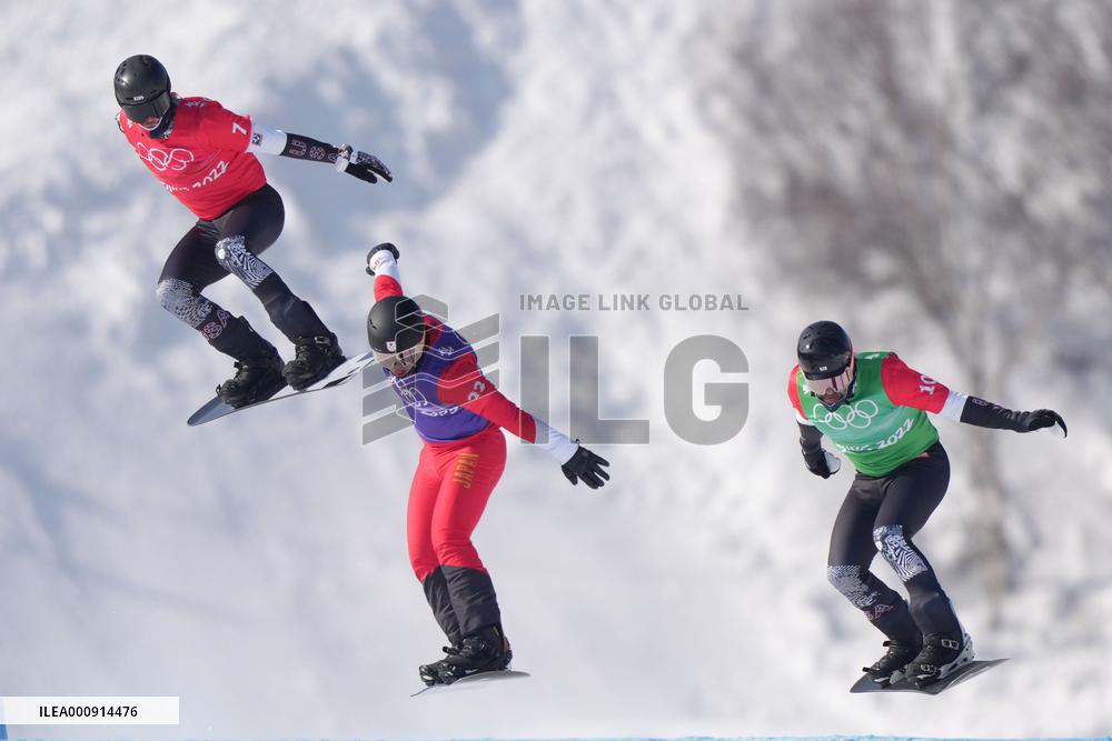 (BEIJING2022)CHINA-ZHANGJIAKOU-OLYMPIC WINTER GAMES-MEN'S SNOWBOARD CROSS (CN)