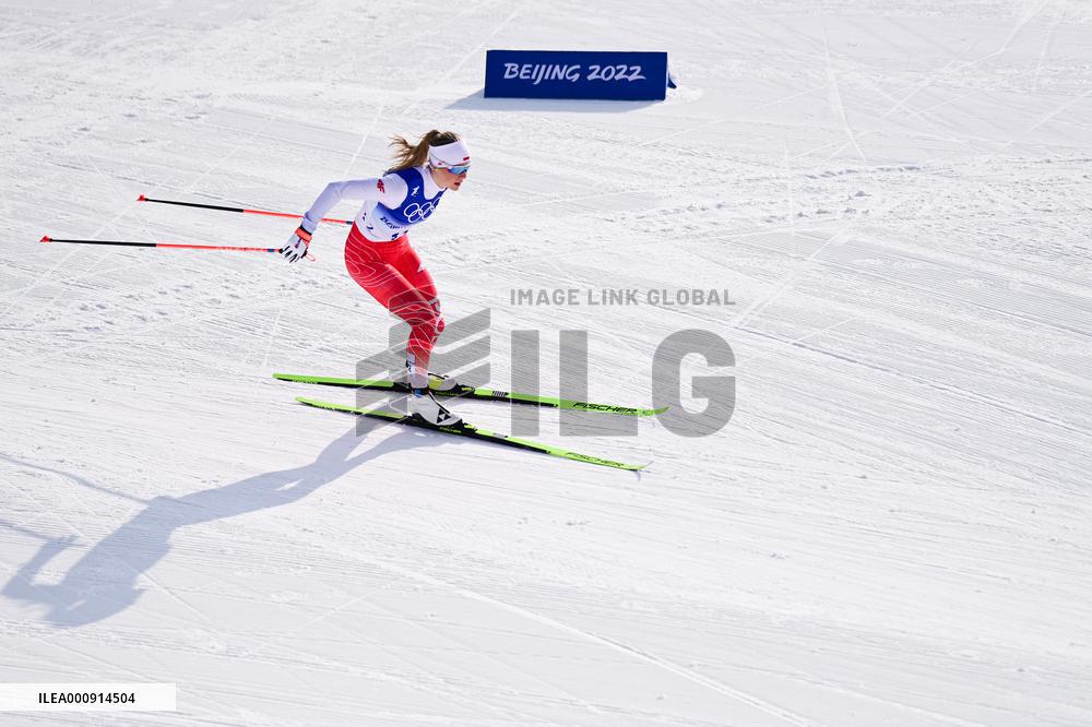 (BEIJING2022)CHINA-ZHANGJIAKOU-OLYMPIC WINTER GAMES-CROSS-COUNTRY SKIING-WOMEN'S 10KM CLASSIC (CN)