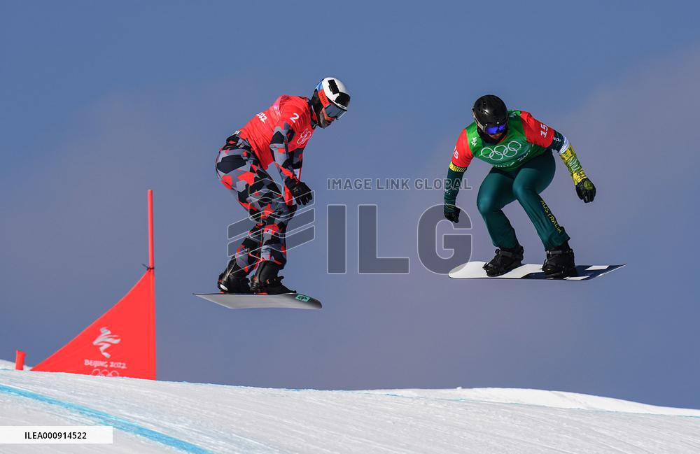 (BEIJING2022)CHINA-ZHANGJIAKOU-OLYMPIC WINTER GAMES-MEN'S SNOWBOARD CROSS (CN)