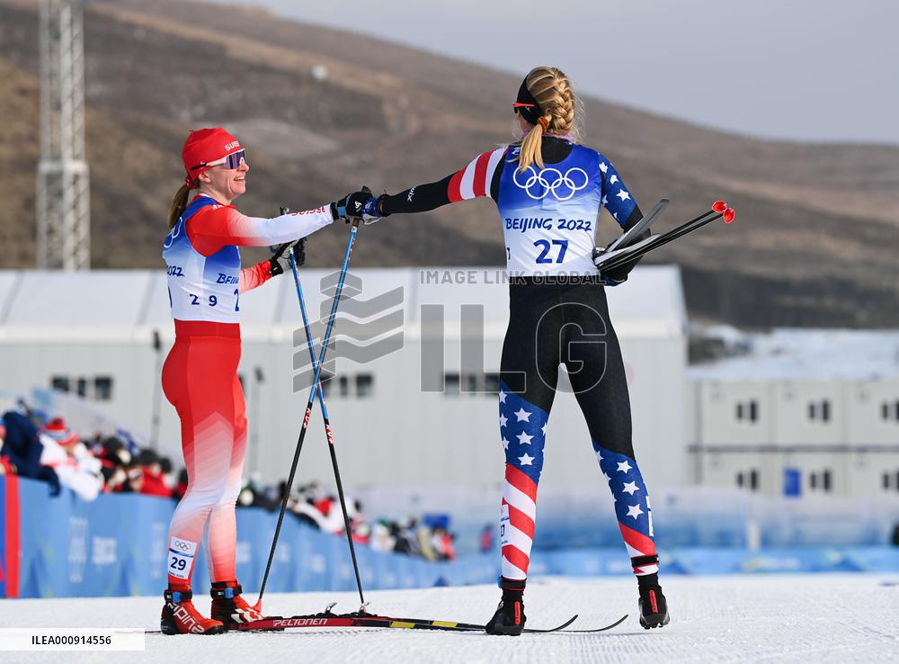 (BEIJING2022)CHINA-ZHANGJIAKOU-OLYMPIC WINTER GAMES-CROSS-COUNTRY SKIING-WOMEN'S 10KM CLASSIC (CN)
