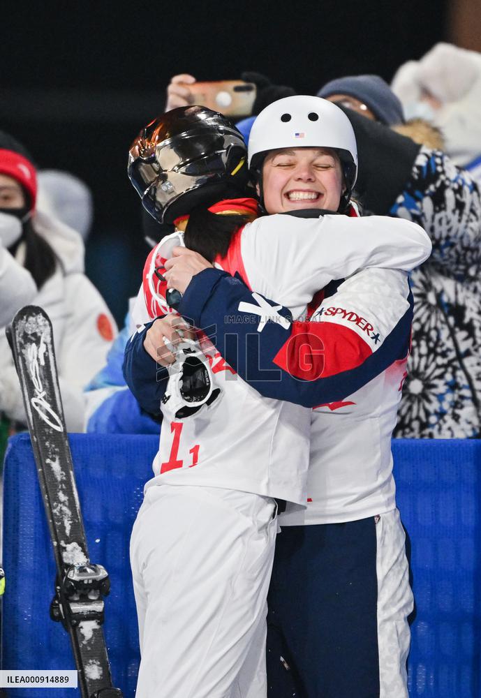 (BEIJING2022)CHINA-ZHANGJIAKOU-OLYMPIC WINTER GAMES-FREESTYLE SKIING-MIXED TEAM AERIALS-FINAL (CN)