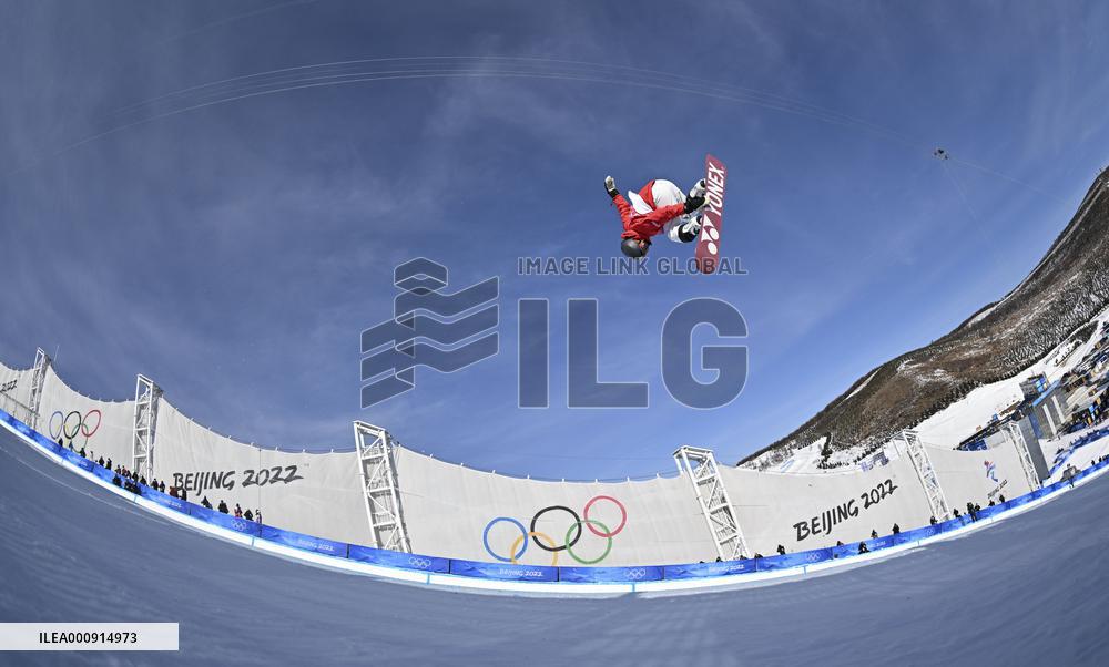 (BEIJING2022)CHINA-ZHANGJIAKOU-OLYMPIC WINTER GAMES-MEN'S SNOWBOARD HALFPIPE-FINAL (CN)