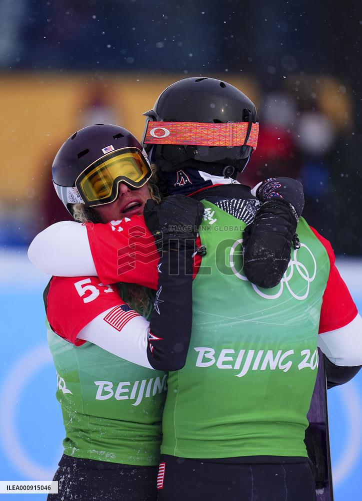(BEIJING2022)CHINA-ZHANGJIAKOU-OLYMPIC WINTER GAMES-MIXED TEAM SNOWBOARD CORSS(CN)