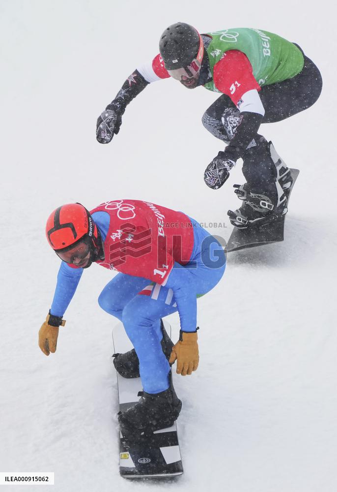 (BEIJING2022)CHINA-ZHANGJIAKOU-OLYMPIC WINTER GAMES-MIXED TEAM SNOWBOARD CORSS(CN)