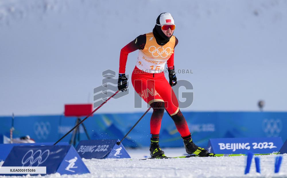 (BEIJING2022)CHINA-ZHANGJIAKOU-OLYMPIC WINTER GAMES-CROSS-COUNTRY SKIING-WOMEN'S 4X5KM RELAY (CN)