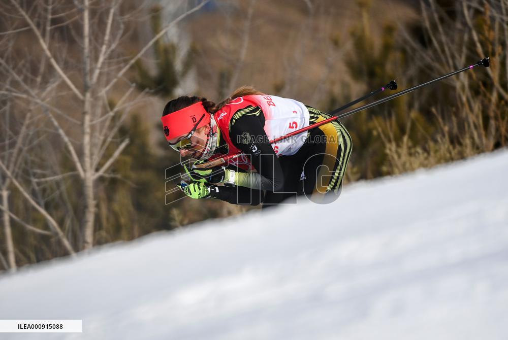 (BEIJING2022)CHINA-ZHANGJIAKOU-OLYMPIC WINTER GAMES-CROSS-COUNTRY SKIING-WOMEN'S 4X5KM RELAY (CN)
