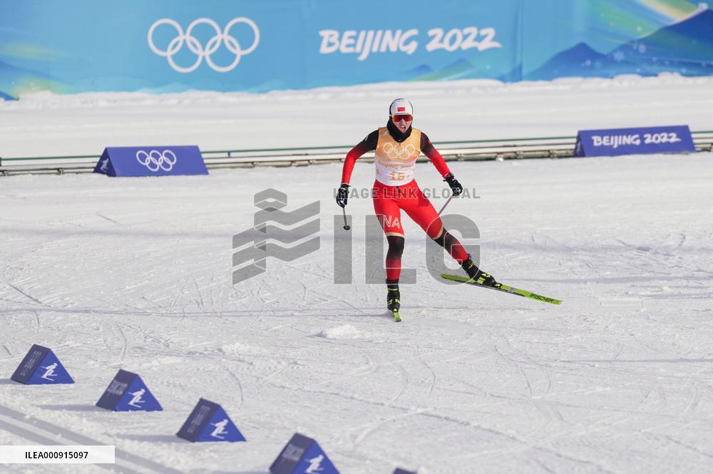 (BEIJING2022)CHINA-ZHANGJIAKOU-OLYMPIC WINTER GAMES-CROSS-COUNTRY SKIING-WOMEN'S 4X5KM RELAY (CN)