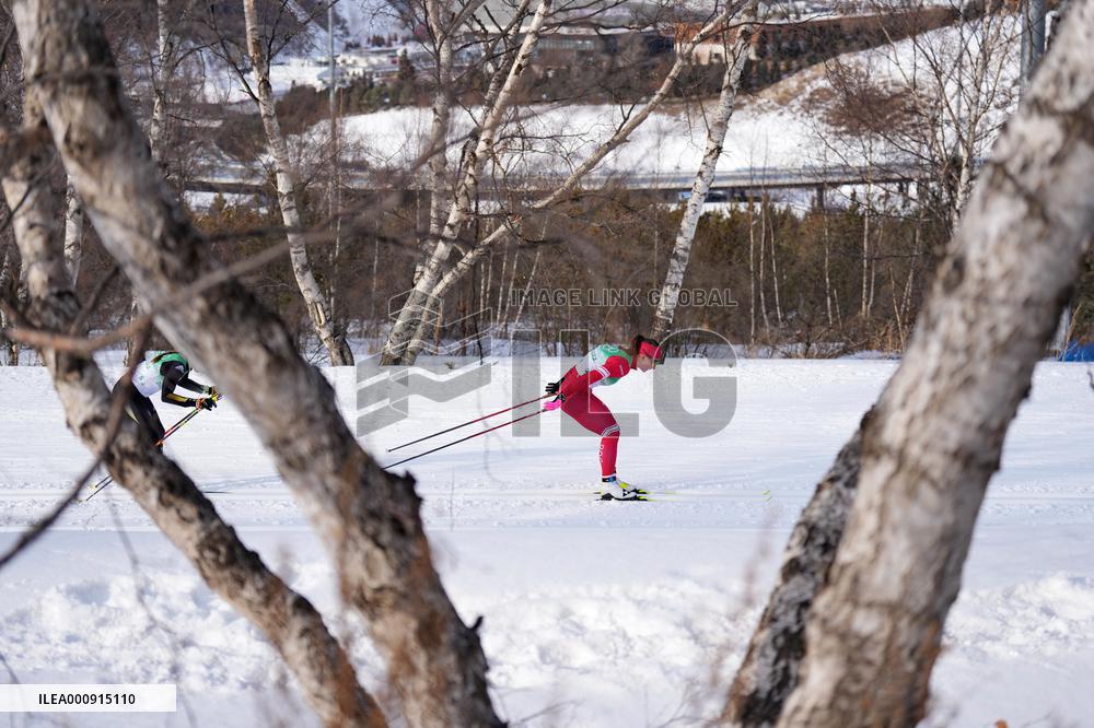 (BEIJING2022)CHINA-ZHANGJIAKOU-OLYMPIC WINTER GAMES-CROSS-COUNTRY SKIING-WOMEN'S 4X5KM RELAY (CN)
