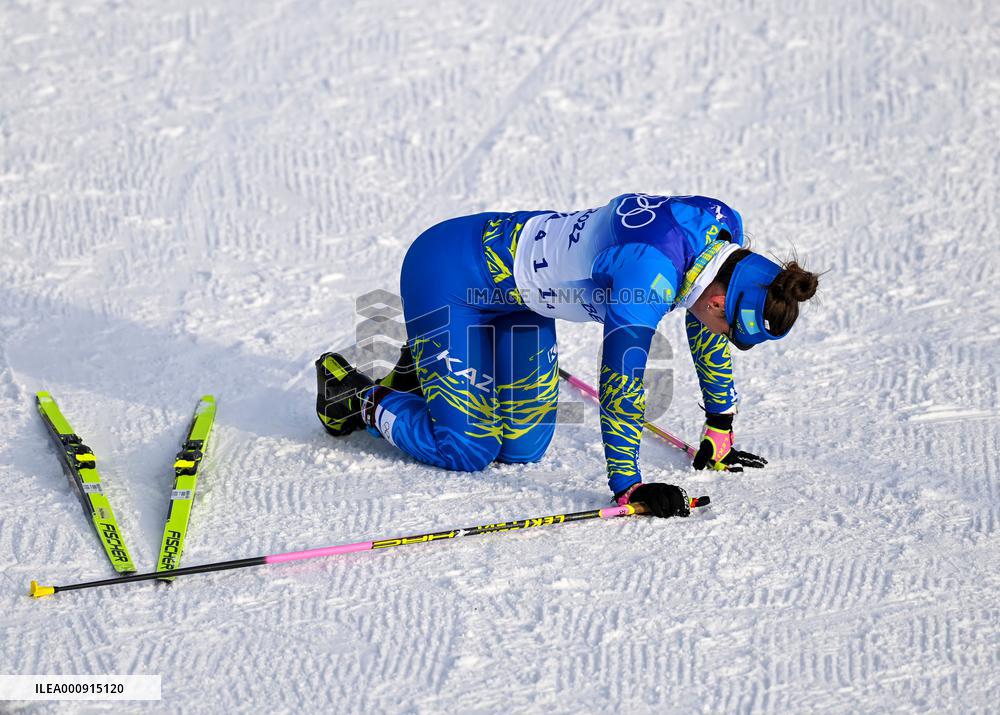 (BEIJING2022)CHINA-ZHANGJIAKOU-OLYMPIC WINTER GAMES-CROSS-COUNTRY SKIING-WOMEN'S 4X5KM RELAY (CN)
