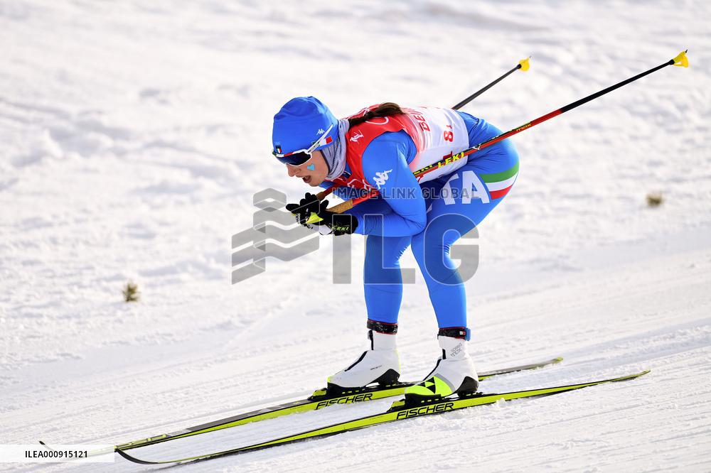 (BEIJING2022)CHINA-ZHANGJIAKOU-OLYMPIC WINTER GAMES-CROSS-COUNTRY SKIING-WOMEN'S 4X5KM RELAY (CN)