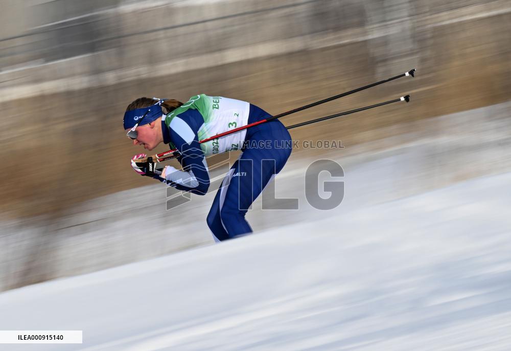 (BEIJING2022)CHINA-ZHANGJIAKOU-OLYMPIC WINTER GAMES-CROSS-COUNTRY SKIING-WOMEN'S 4X5KM RELAY (CN)