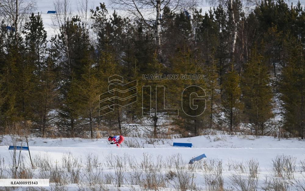 (BEIJING2022)CHINA-ZHANGJIAKOU-OLYMPIC WINTER GAMES-CROSS-COUNTRY SKIING-WOMEN'S 4X5KM RELAY (CN)