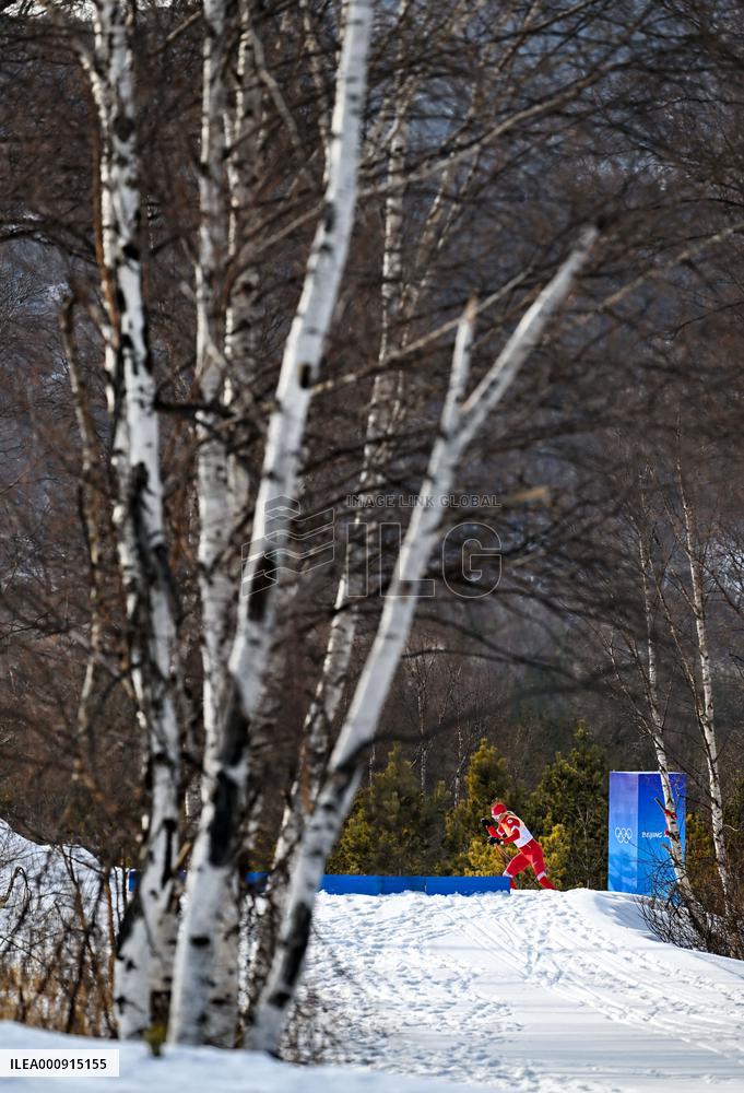 (BEIJING2022)CHINA-ZHANGJIAKOU-OLYMPIC WINTER GAMES-CROSS-COUNTRY SKIING-WOMEN'S 4X5KM RELAY (CN)