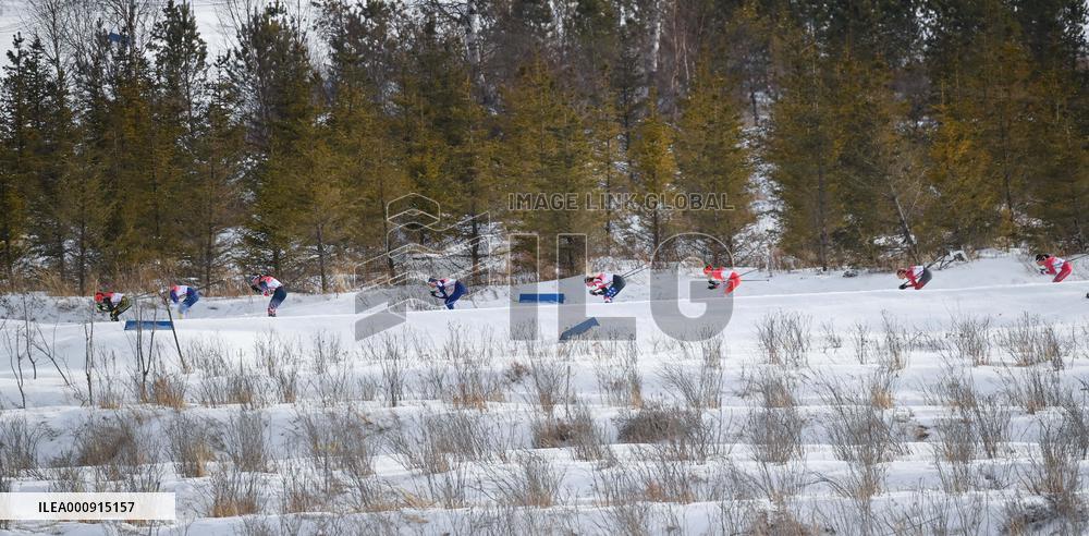 (BEIJING2022)CHINA-ZHANGJIAKOU-OLYMPIC WINTER GAMES-CROSS-COUNTRY SKIING-WOMEN'S 4X5KM RELAY (CN)