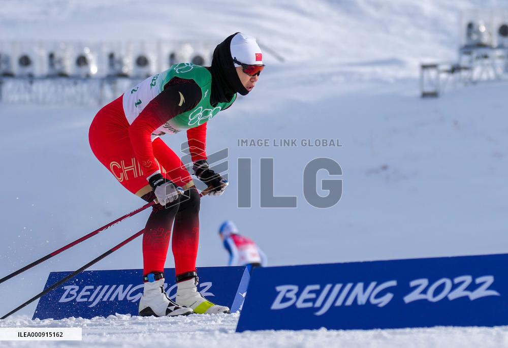(BEIJING2022)CHINA-ZHANGJIAKOU-OLYMPIC WINTER GAMES-CROSS-COUNTRY SKIING-WOMEN'S 4X5KM RELAY (CN)