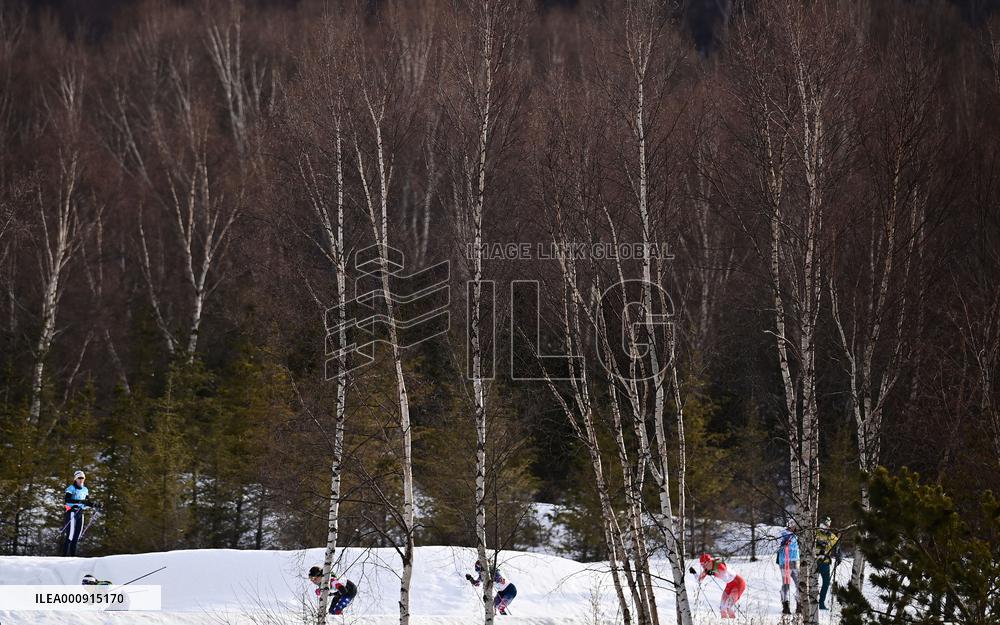 (BEIJING2022)CHINA-ZHANGJIAKOU-OLYMPIC WINTER GAMES-CROSS-COUNTRY SKIING-WOMEN'S 4X5KM RELAY (CN)