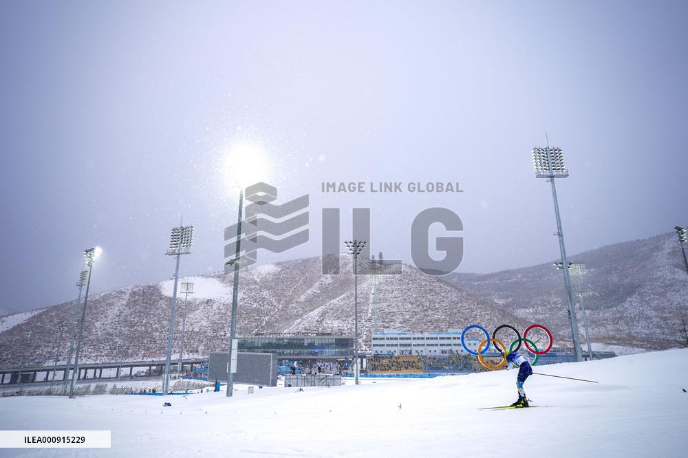 (BEIJING2022)CHINA-ZHANGJIAKOU-OLYMPIC WINTER GAMES-CROSS-COUNTRY SKIING-MEN'S 4X10KM RELAY (CN)
