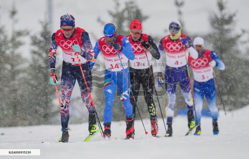 (BEIJING2022)CHINA-ZHANGJIAKOU-OLYMPIC WINTER GAMES-CROSS-COUNTRY SKIING-MEN'S 4X10KM RELAY (CN)