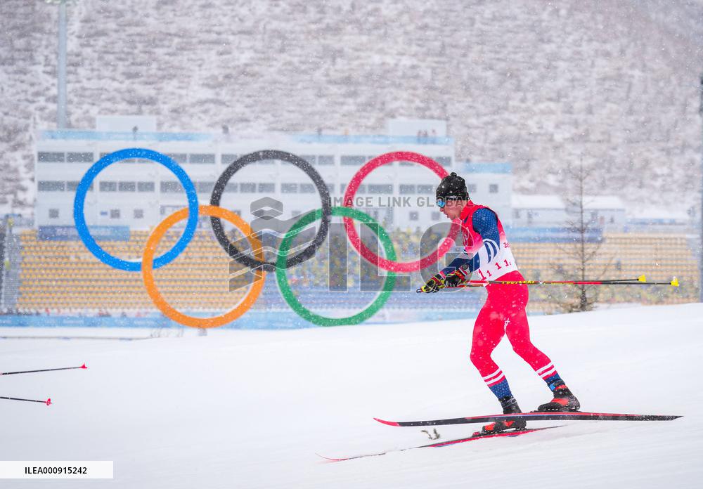(BEIJING2022)CHINA-ZHANGJIAKOU-OLYMPIC WINTER GAMES-CROSS-COUNTRY SKIING-MEN'S 4X10KM RELAY (CN)