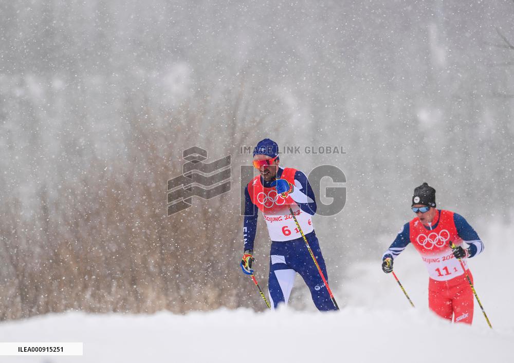 (BEIJING2022)CHINA-ZHANGJIAKOU-OLYMPIC WINTER GAMES-CROSS-COUNTRY SKIING-MEN'S 4X10KM RELAY (CN)