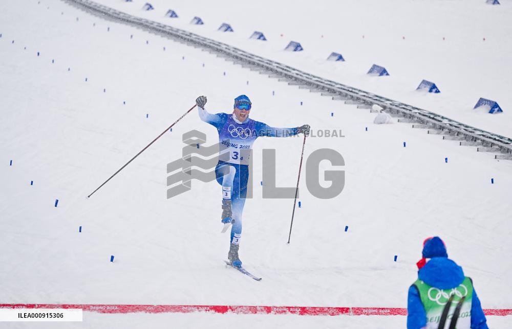 (BEIJING2022)CHINA-ZHANGJIAKOU-OLYMPIC WINTER GAMES-CROSS-COUNTRY SKIING-MEN'S 4X10KM RELAY (CN)