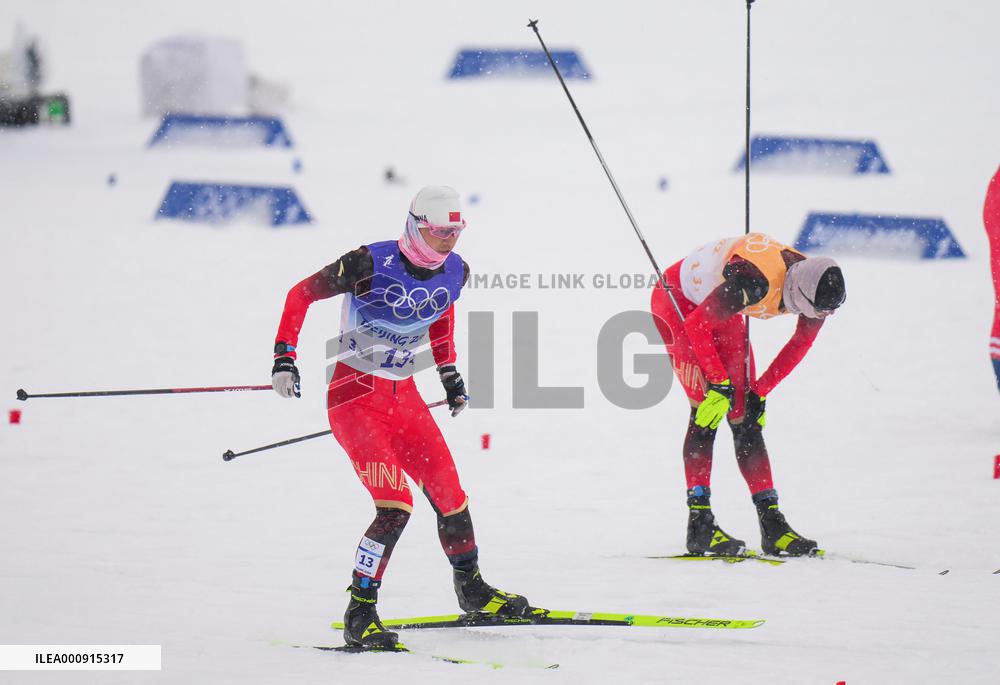 (BEIJING2022)CHINA-ZHANGJIAKOU-OLYMPIC WINTER GAMES-CROSS-COUNTRY SKIING-MEN'S 4X10KM RELAY (CN)