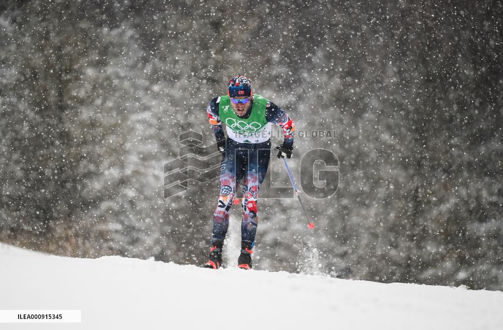 (BEIJING2022)CHINA-ZHANGJIAKOU-OLYMPIC WINTER GAMES-CROSS-COUNTRY SKIING-MEN'S 4X10KM RELAY (CN)