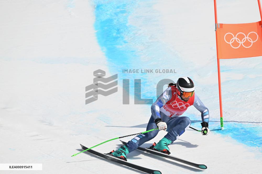 (XHTP)(BEIJING2022)CHINA-BEIJING-OLYMPIC WINTER GAMES-ALPINE SKIING-MEN'S ALPINE COMBINED (CN)