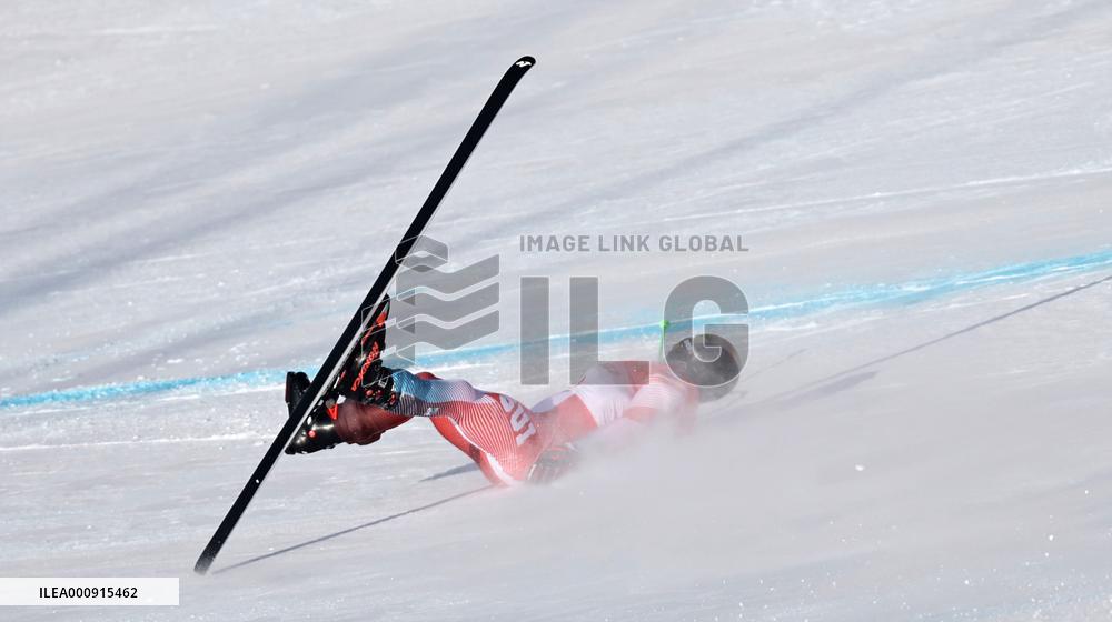 (XHTP)(BEIJING2022)CHINA-BEIJING-OLYMPIC WINTER GAMES-ALPINE SKIING-MEN'S ALPINE COMBINED (CN)
