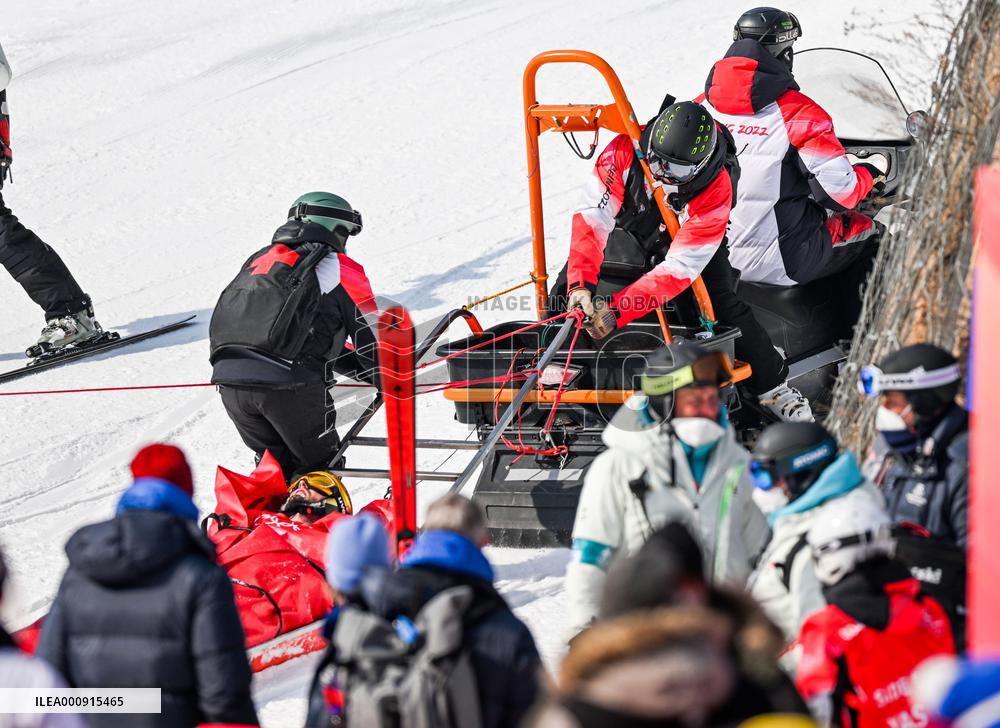 (XHTP)(BEIJING2022)CHINA-BEIJING-OLYMPIC WINTER GAMES-ALPINE SKIING-MEN'S ALPINE COMBINED (CN)