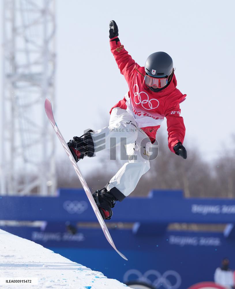 (BEIJING2022)CHINA-ZHANGJIAKOU-OLYMPIC WINTER GAMES-WOMEN'S SNOWBOARD HALFPIPE-FINAL (CN)