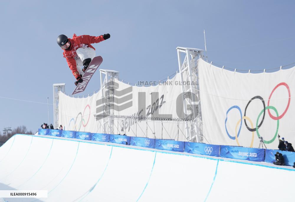 (BEIJING2022)CHINA-ZHANGJIAKOU-OLYMPIC WINTER GAMES-WOMEN'S SNOWBOARD HALFPIPE-FINAL (CN)