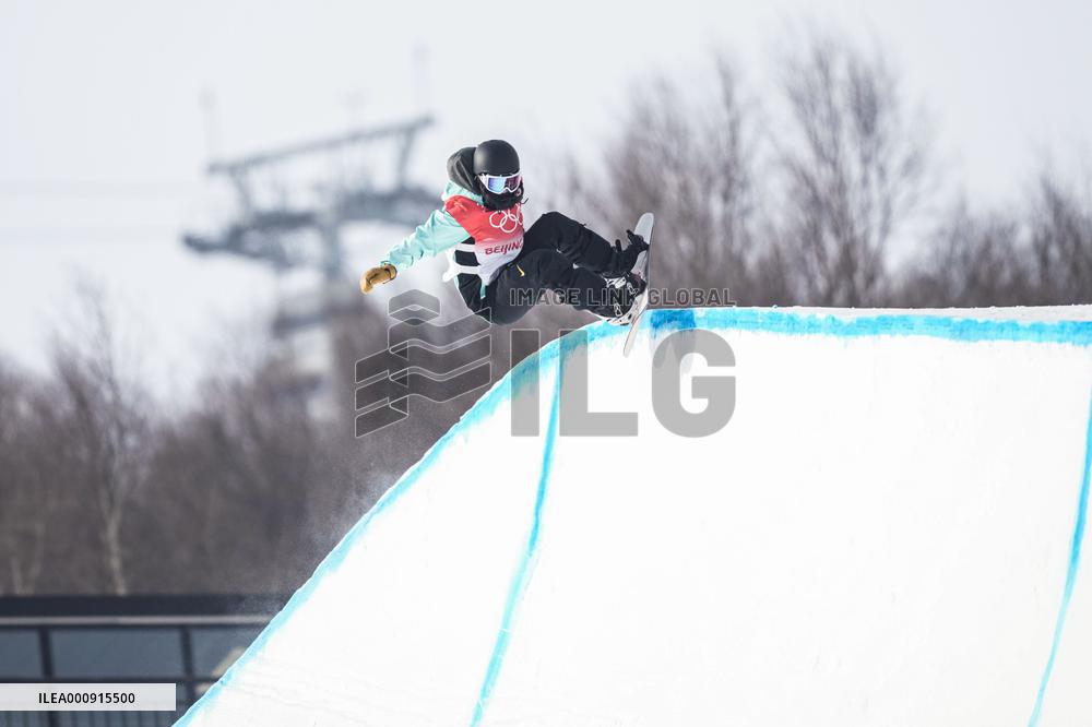 (BEIJING2022)CHINA-ZHANGJIAKOU-OLYMPIC WINTER GAMES-WOMEN'S SNOWBOARD HALFPIPE-FINAL (CN)