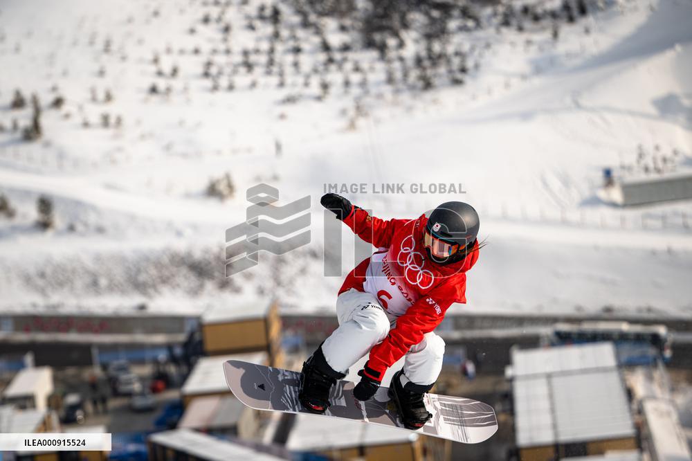 (BEIJING2022)CHINA-ZHANGJIAKOU-OLYMPIC WINTER GAMES-WOMEN'S SNOWBOARD HALFPIPE-FINAL (CN)
