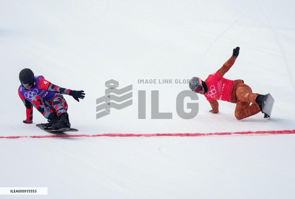 (XHTP)(BEIJING2022)CHINA-ZHANGJIAKOU-OLYMPIC WINTER GAMES-MEN'S SNOWBOARD CROSS (CN)