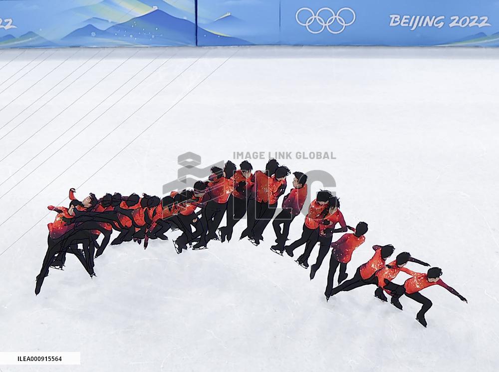 (XHTP)(BEIJING2022)CHINA-BEIJING-FIGURE SKATING-MEN SINGLE SKATING-FREE SKATING (CN)