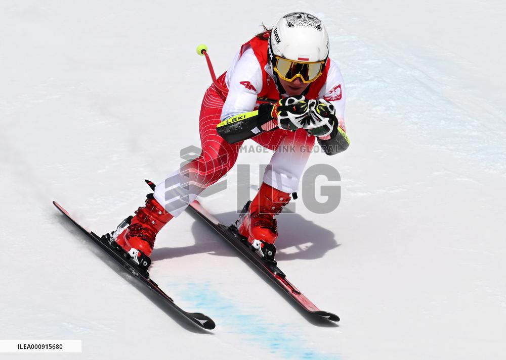 (XHTP)(BEIJING2022)CHINA-BEIJING-OLYMPIC WINTER GAMES-ALPINE SKIING-WOMEN'S SUPER-G (CN)