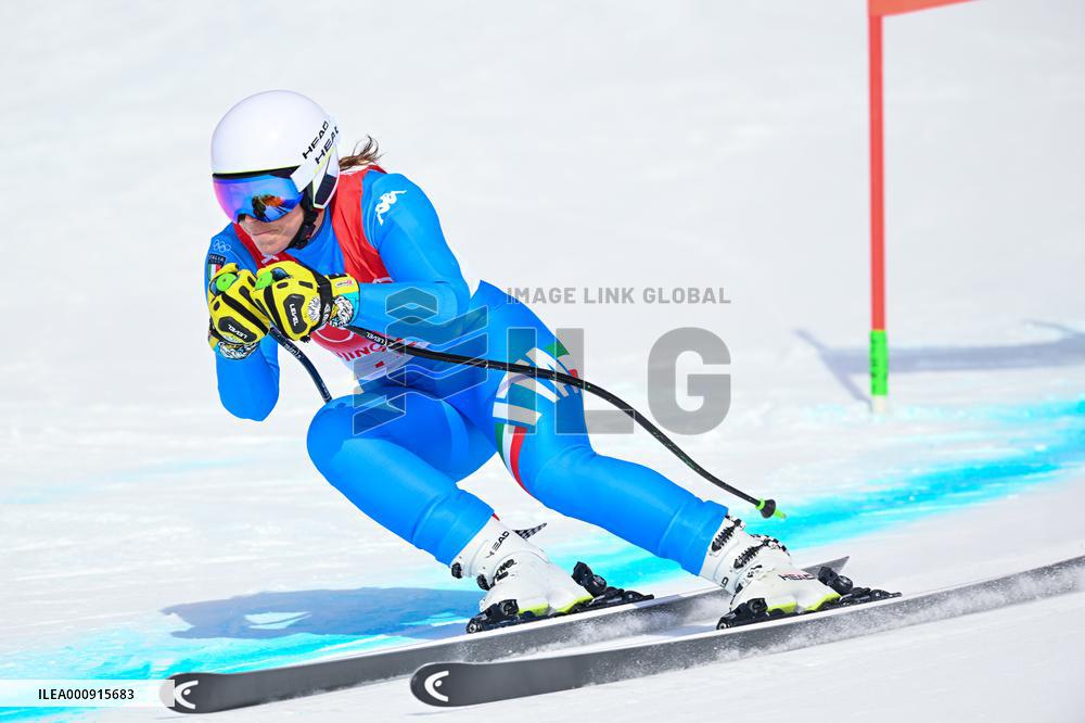 (XHTP)(BEIJING2022)CHINA-BEIJING-OLYMPIC WINTER GAMES-ALPINE SKIING-WOMEN'S SUPER-G (CN)