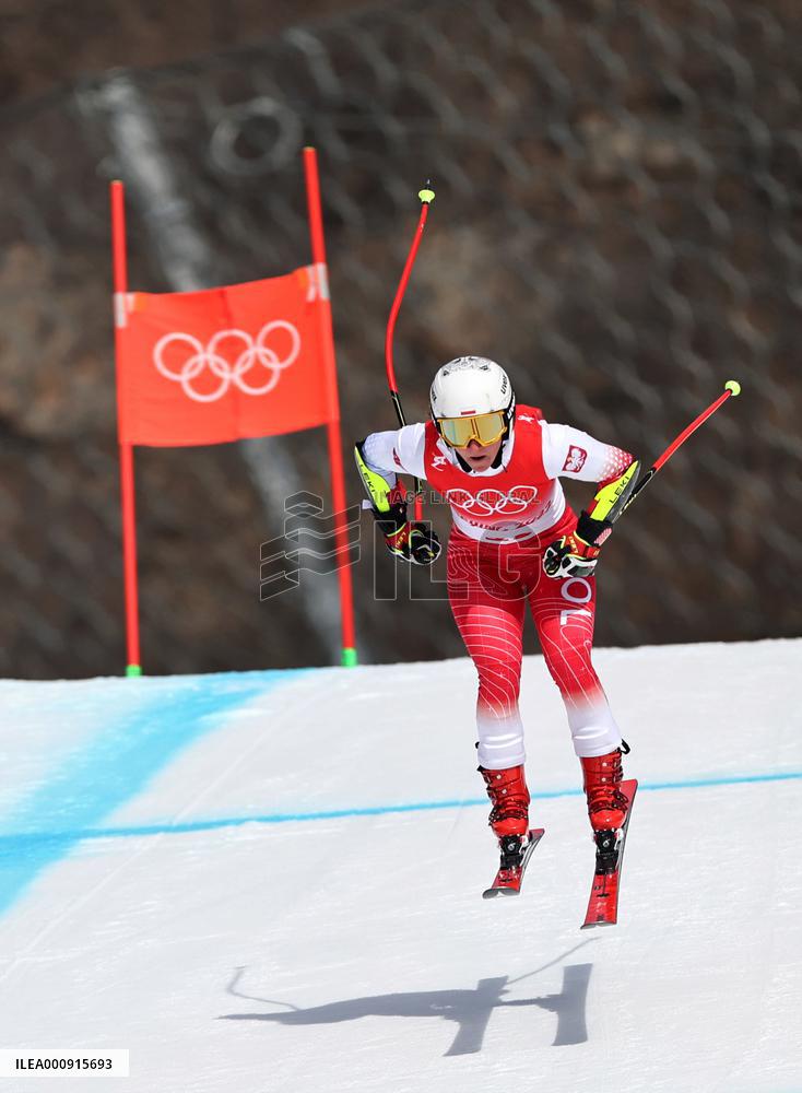(XHTP)(BEIJING2022)CHINA-BEIJING-OLYMPIC WINTER GAMES-ALPINE SKIING-WOMEN'S SUPER-G (CN)