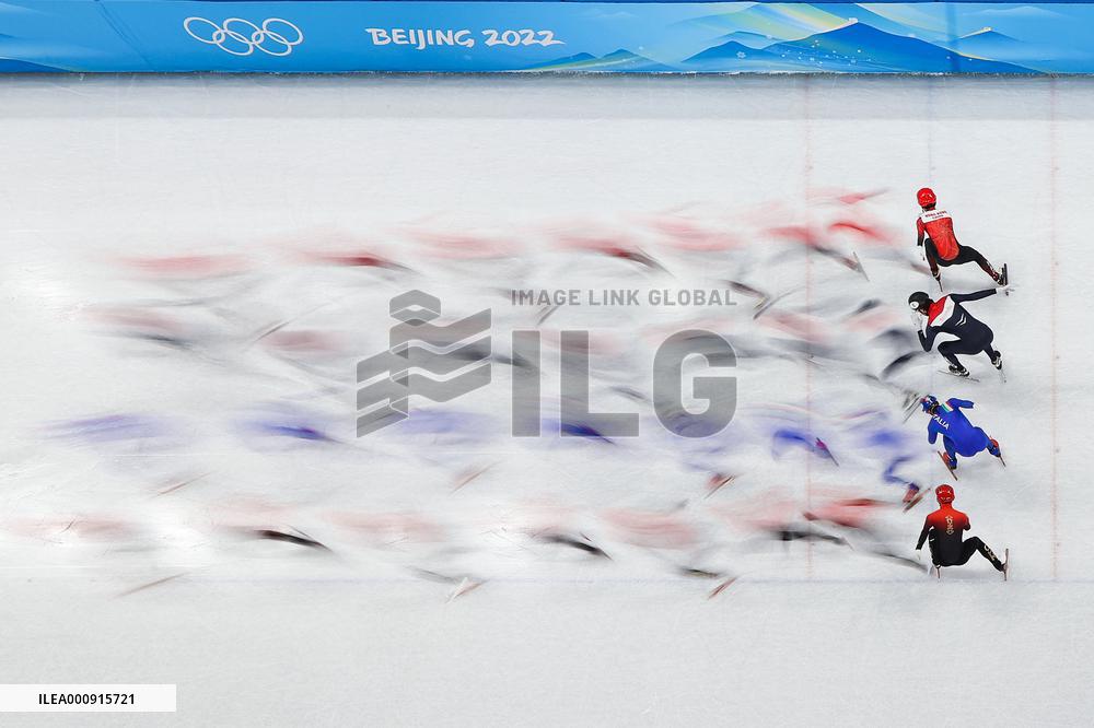 (XHTP)(BEIJING2022)CHINA-BEIJING-OLYMPIC WINTER GAMES-SHORT TRACK SPEED SKATING (CN)