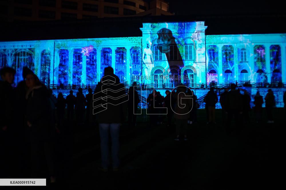 BELGIUM-BRUSSELS-LIGHT SHOW